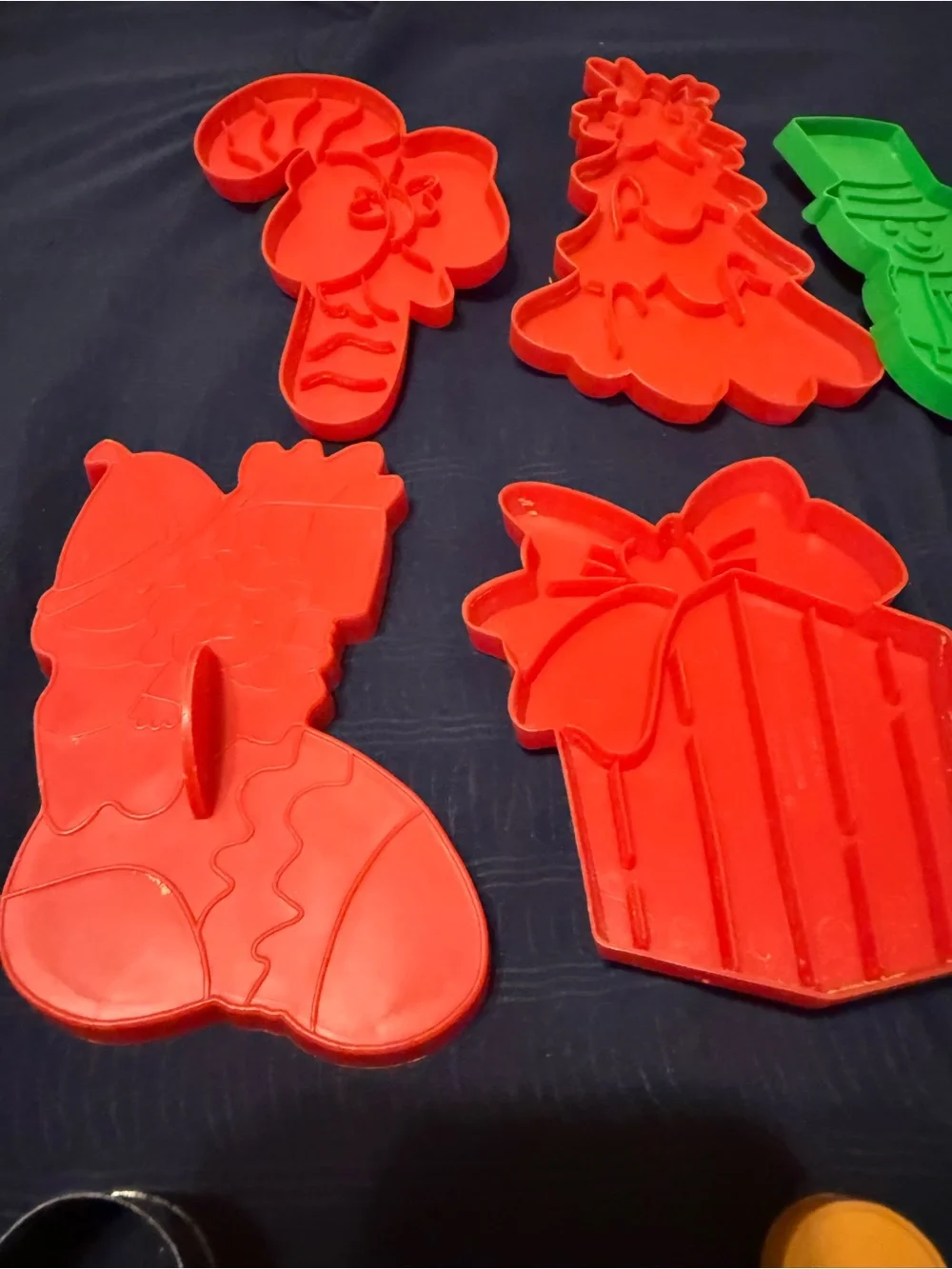 Vintage Plastic Cookie Cutters Lot 22 wilton,hallmark 1970s 1980s plastic